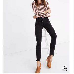 Madewell 10' High-Rise Button-Up Skinny Jeans